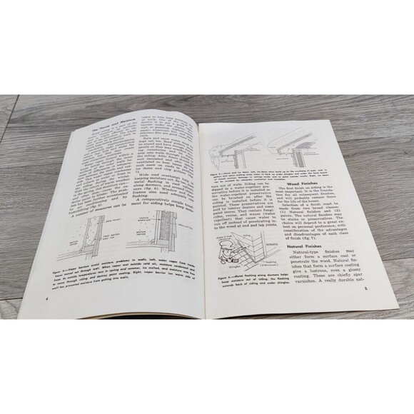 Wood Siding Painting Home & Garden Bulletin 203 USDA Brochure Guide 1973 - Picture 6 of 6